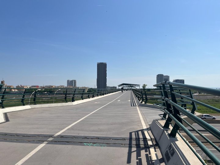 Pasarela de la Solidaridad. San marcelí / La Torre