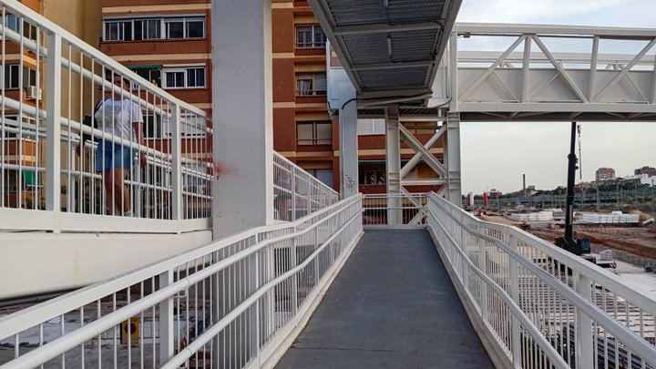 Pasarela Iturbi. Malilla.