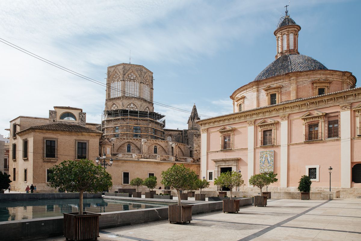 Plaza de la Almoina. Ciutat Vella