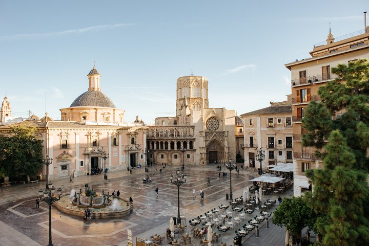 Plaza de la Virgen. Ciutat Vella
